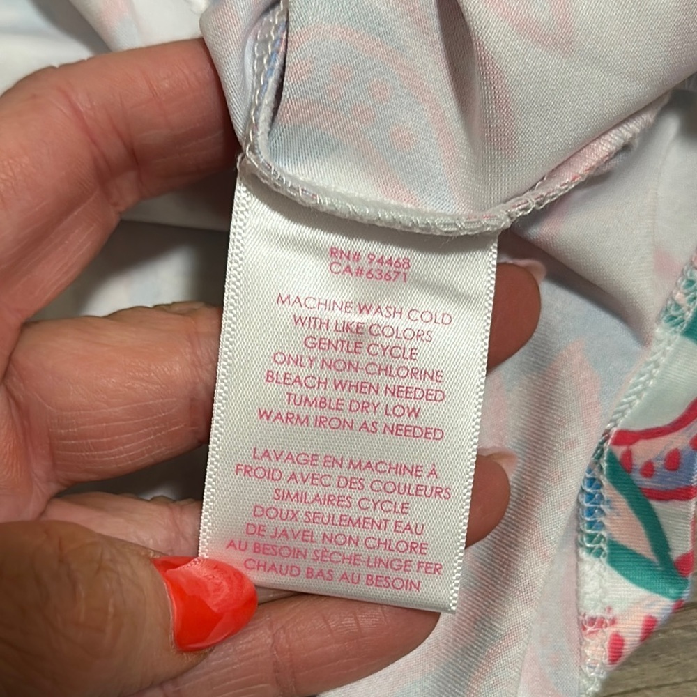 Stella Parker Dress Womens XL Hot Pink Floral Sleeveless Activewear UPF 30+ - Picture 4 of 13